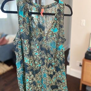 Floral Tank Blouse